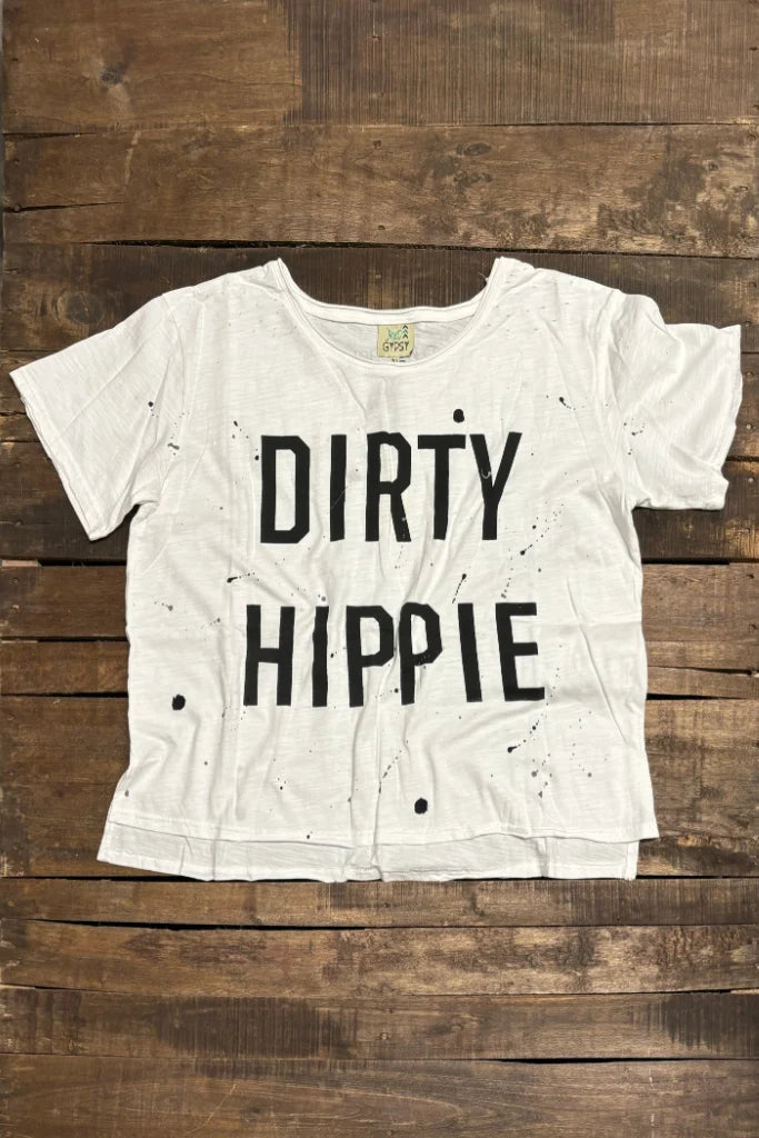 Dirty Hippie Tee - White