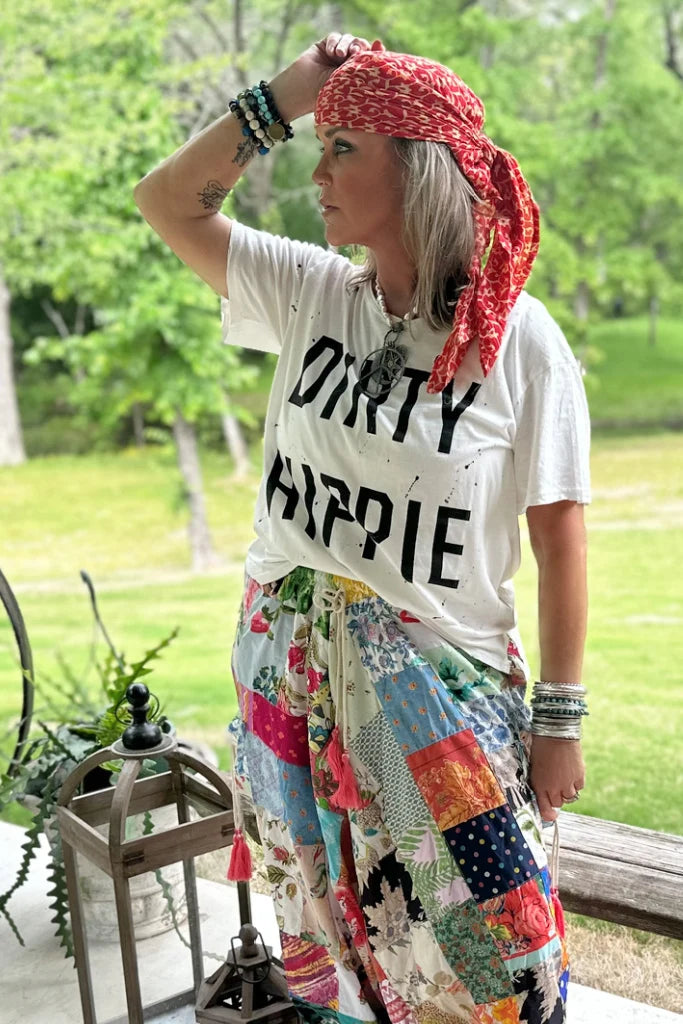 Dirty Hippie Tee - White