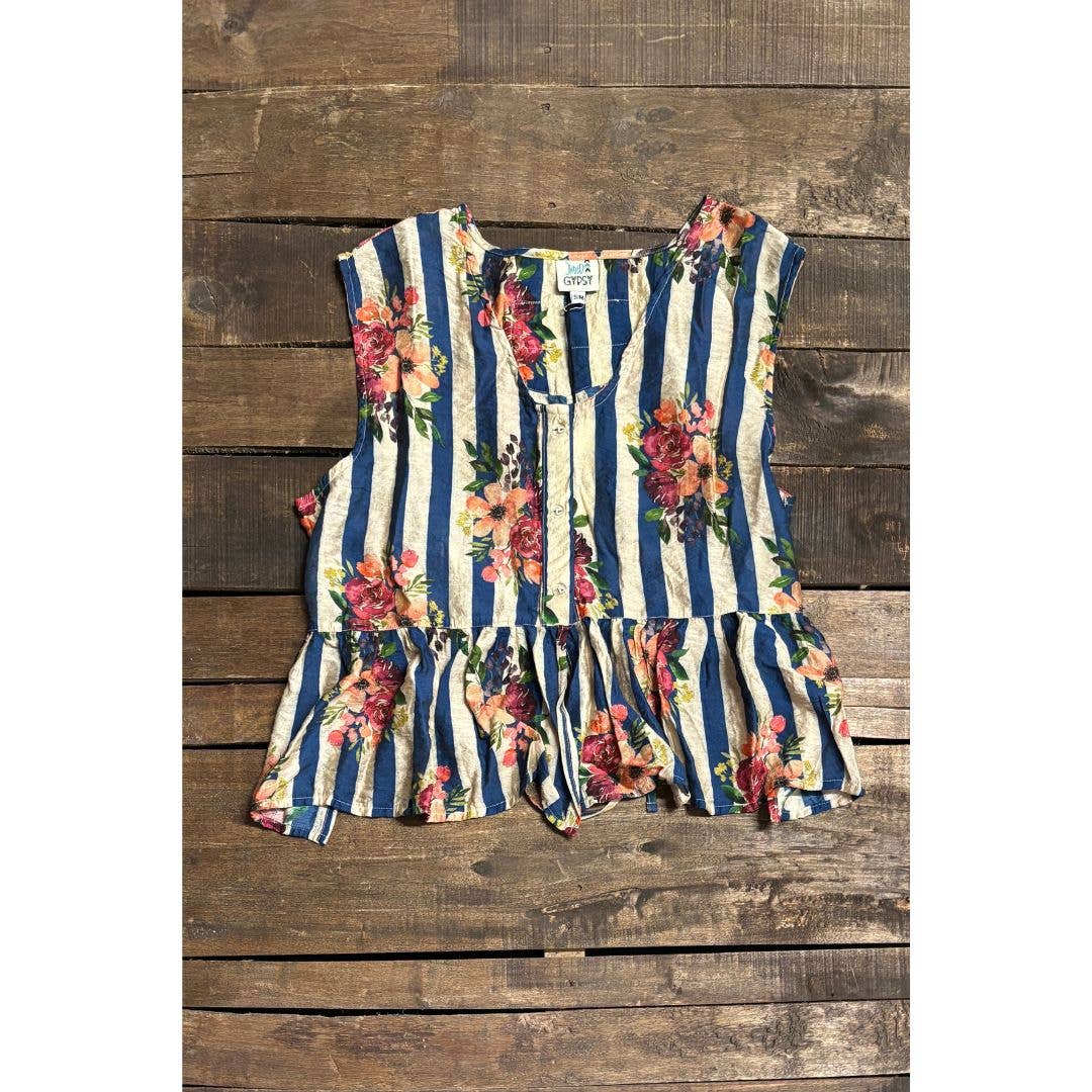 Starlight Drift Tank - Royal Stripe