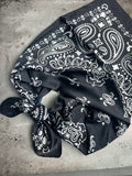 Rare Bird Black Bandana Wild Rag