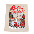 Christmas in Raiderland Tea Towel