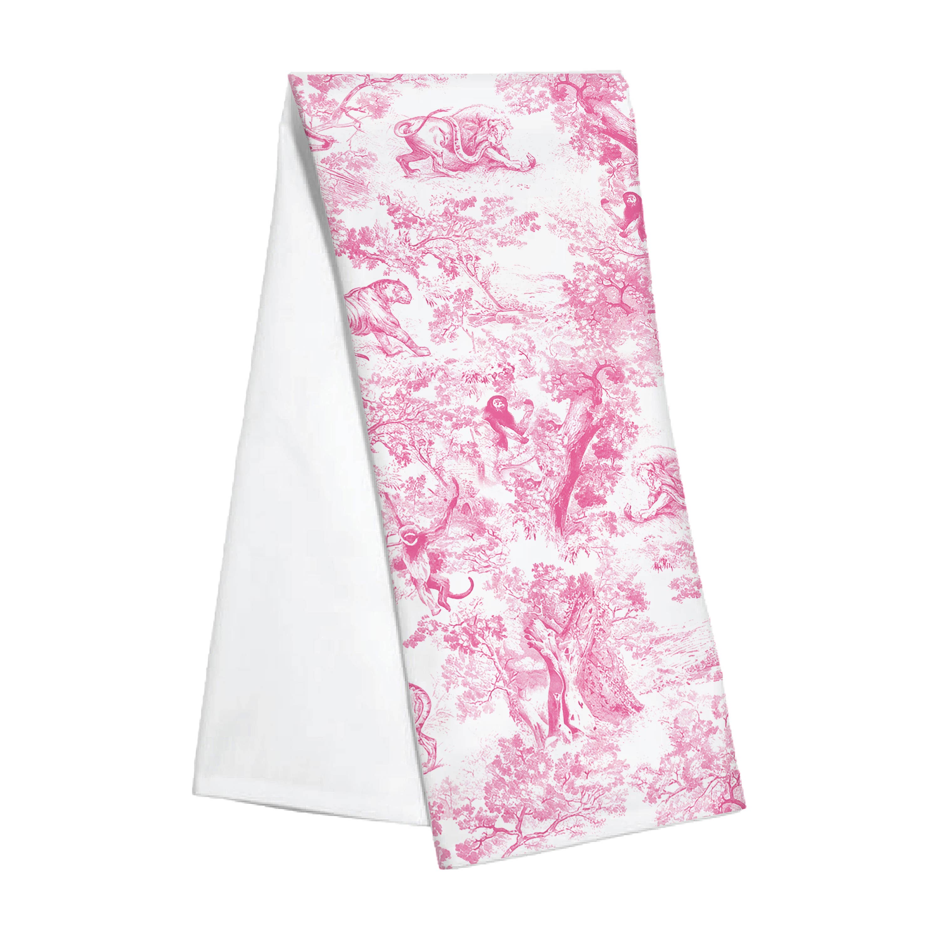 Kitchen Towel - Pink Toile