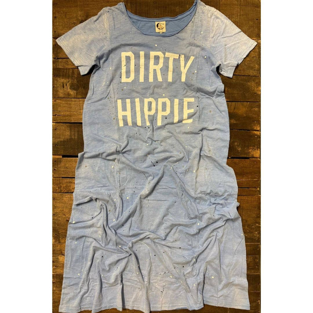 Dirty Hippie Dress - Blessful Blue