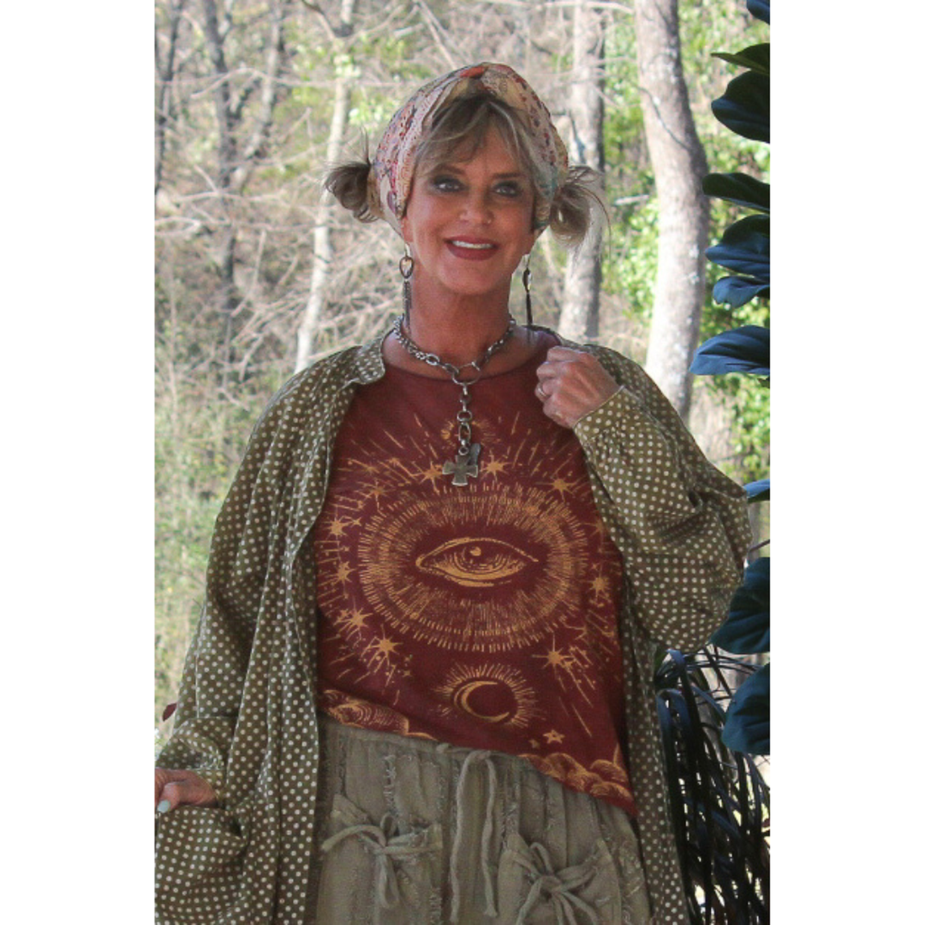 Moon Dance Tee - Evil Eye Wine