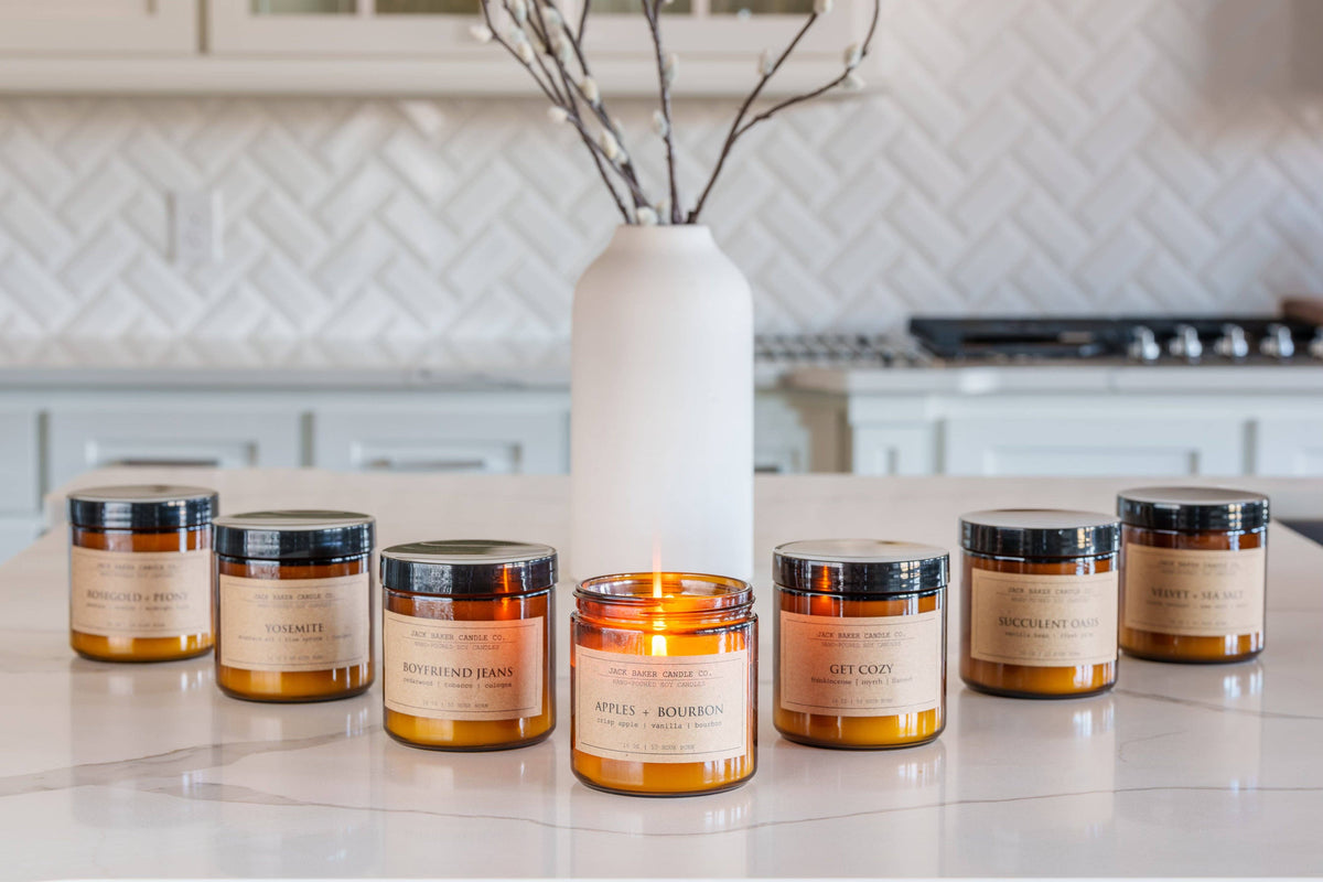 Jack Baker Amber Apothecary Collection - Get Cozy 16 oz