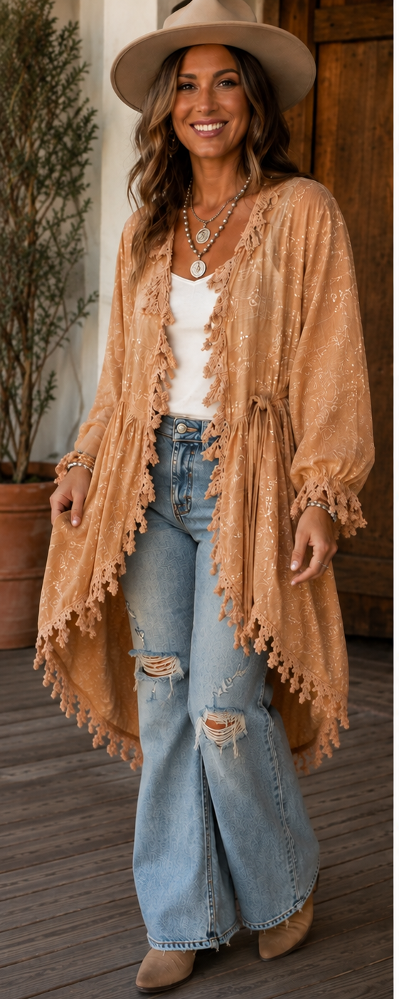 Jaded Gypsy Day Dream Tides Duster
