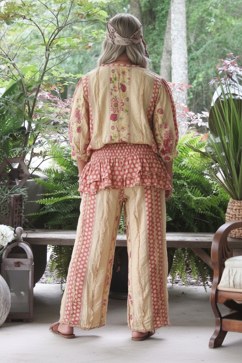 Garden Day Dream Pants - Back View
