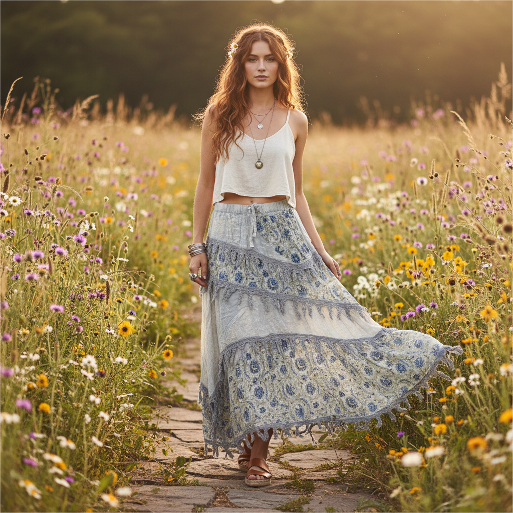 Painted Skies Skirt