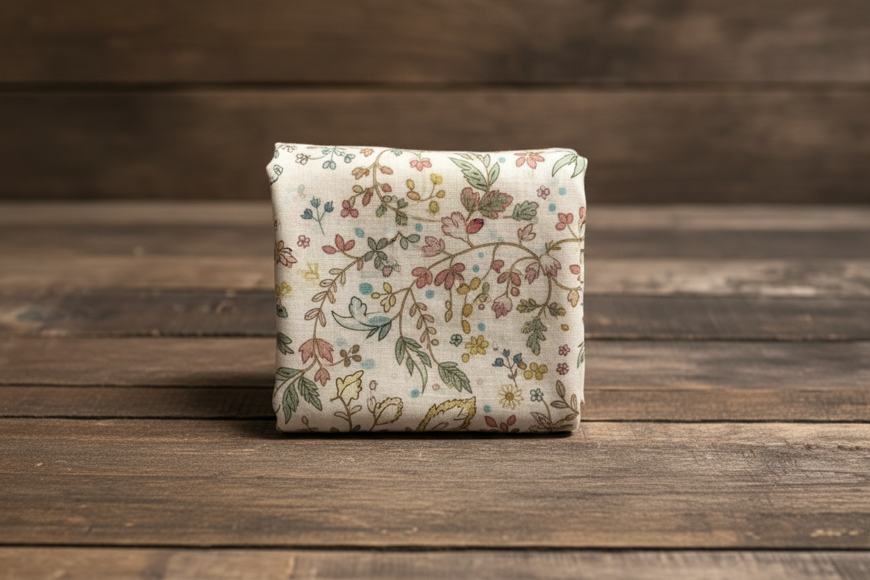 Cream Botanical Scarf