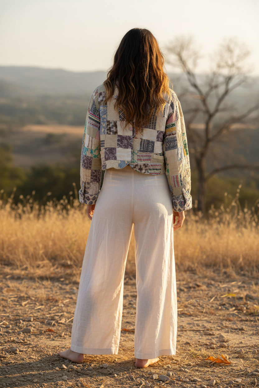 Jaded Gypsy Driftwood Jacket - Back View