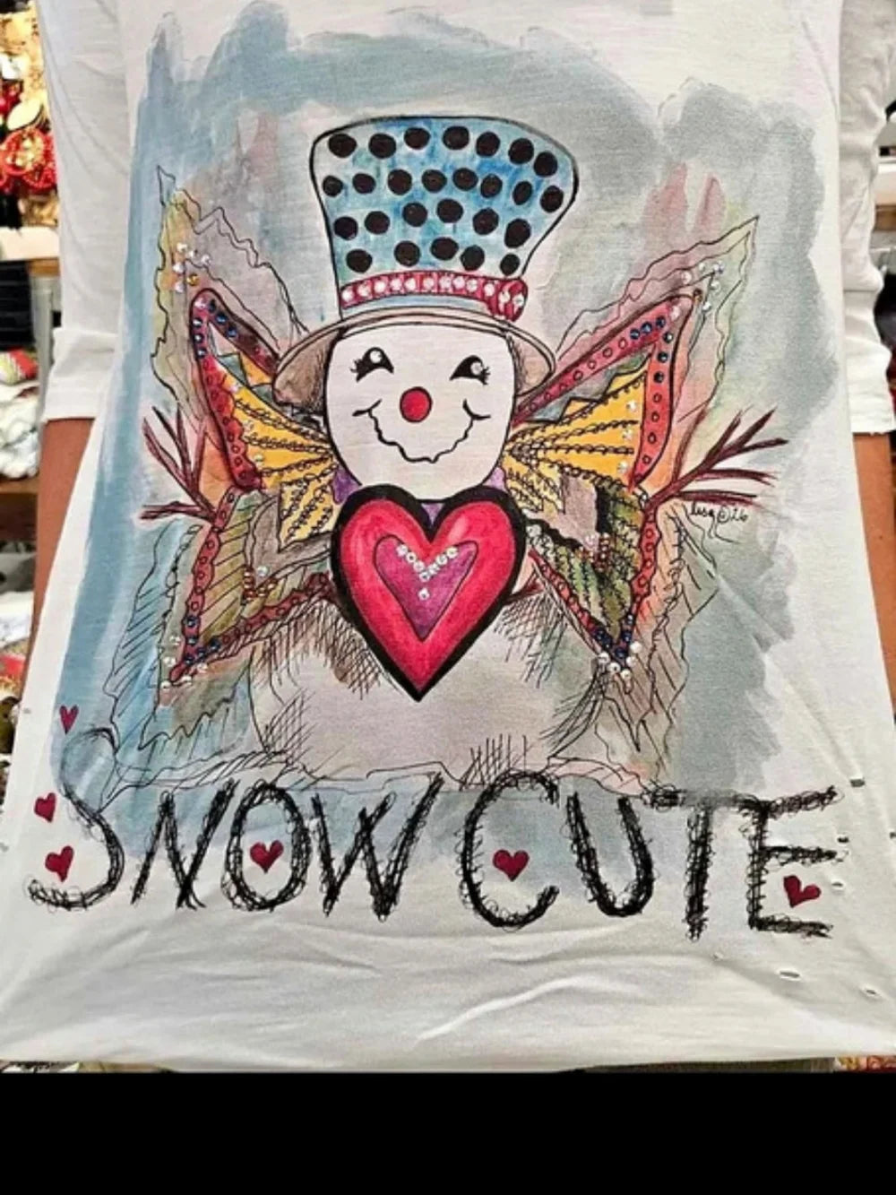 Rare Bird Snow Cutie 3/4 Sleeve