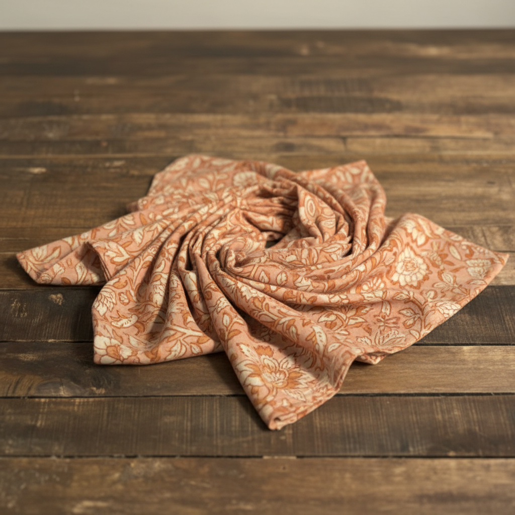 Peach Scarf