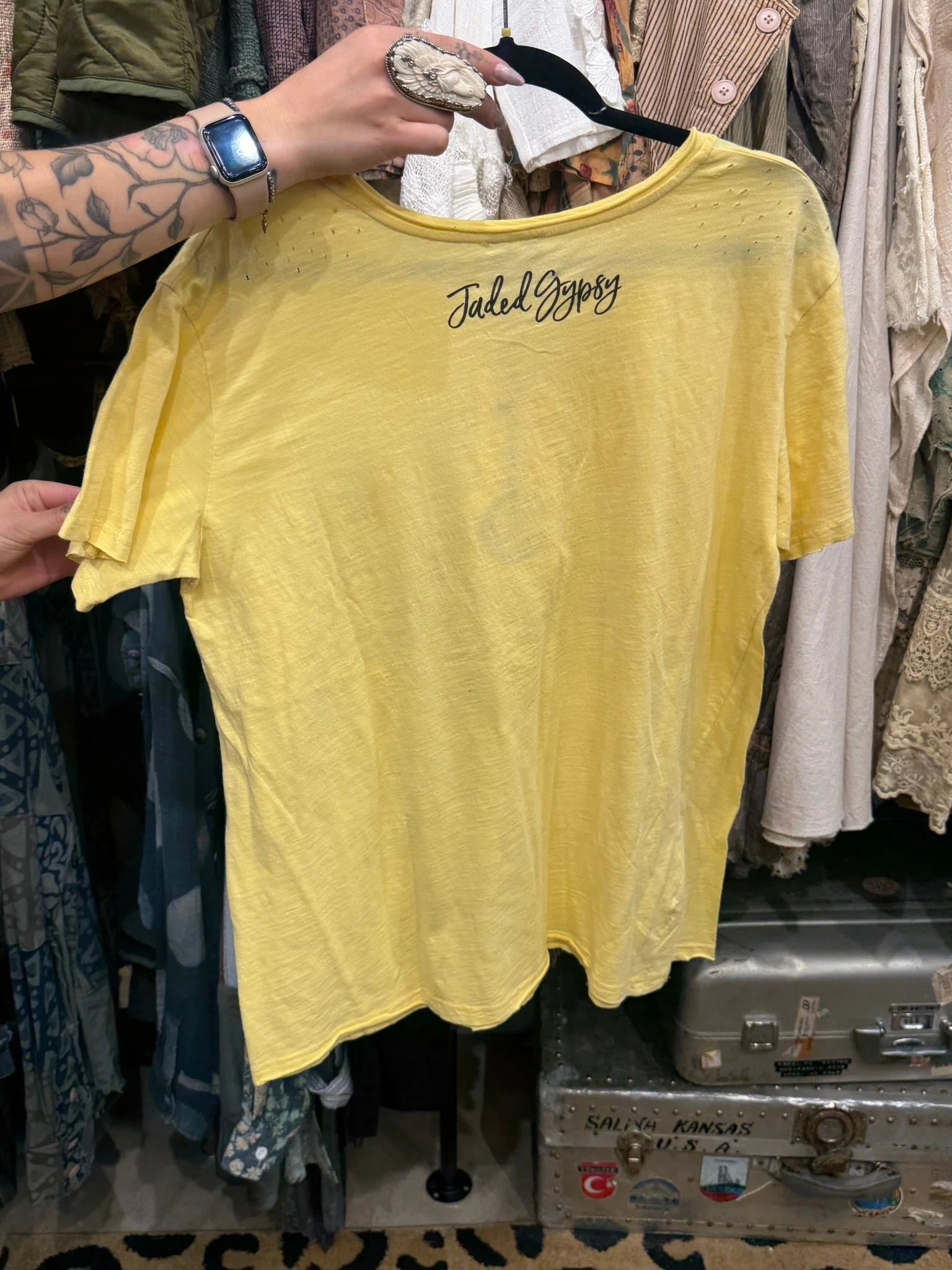 Jaded Gypsy Moon Dance Tee Travel About