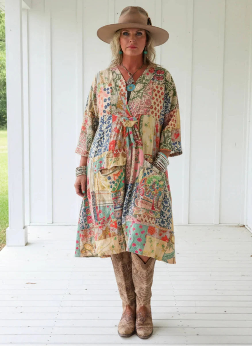 Jaded Gypsy Afternoon Garden Views Dress