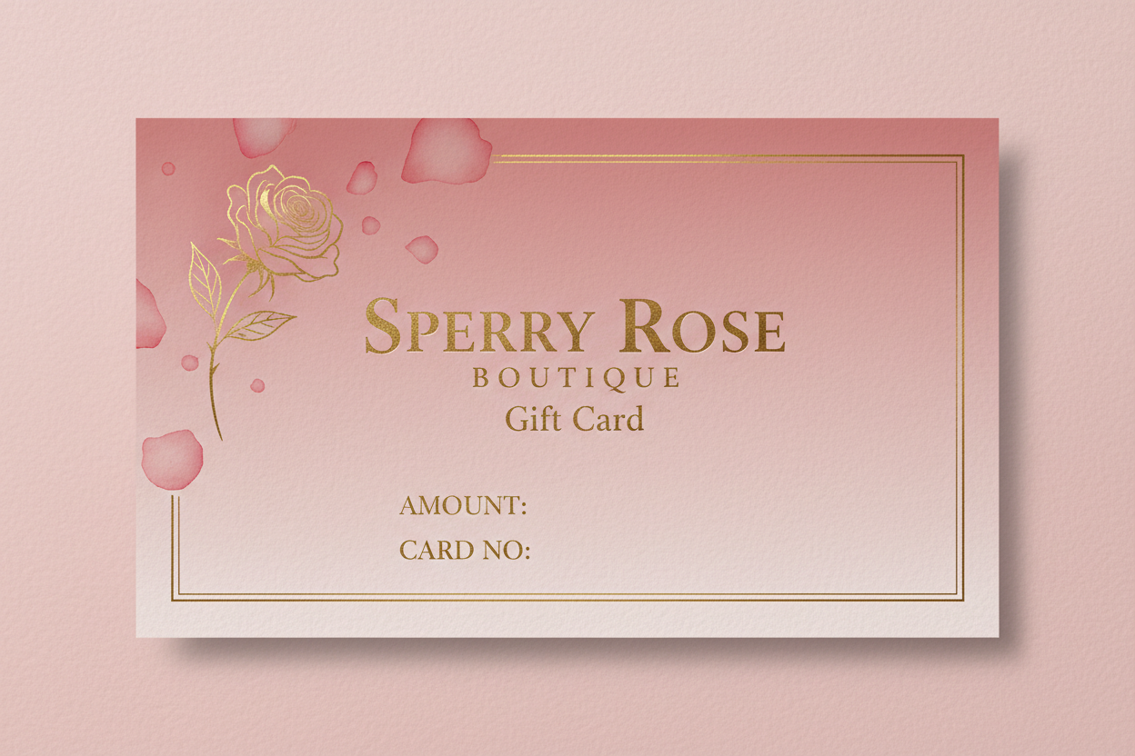 Sperry Rose Gift Card