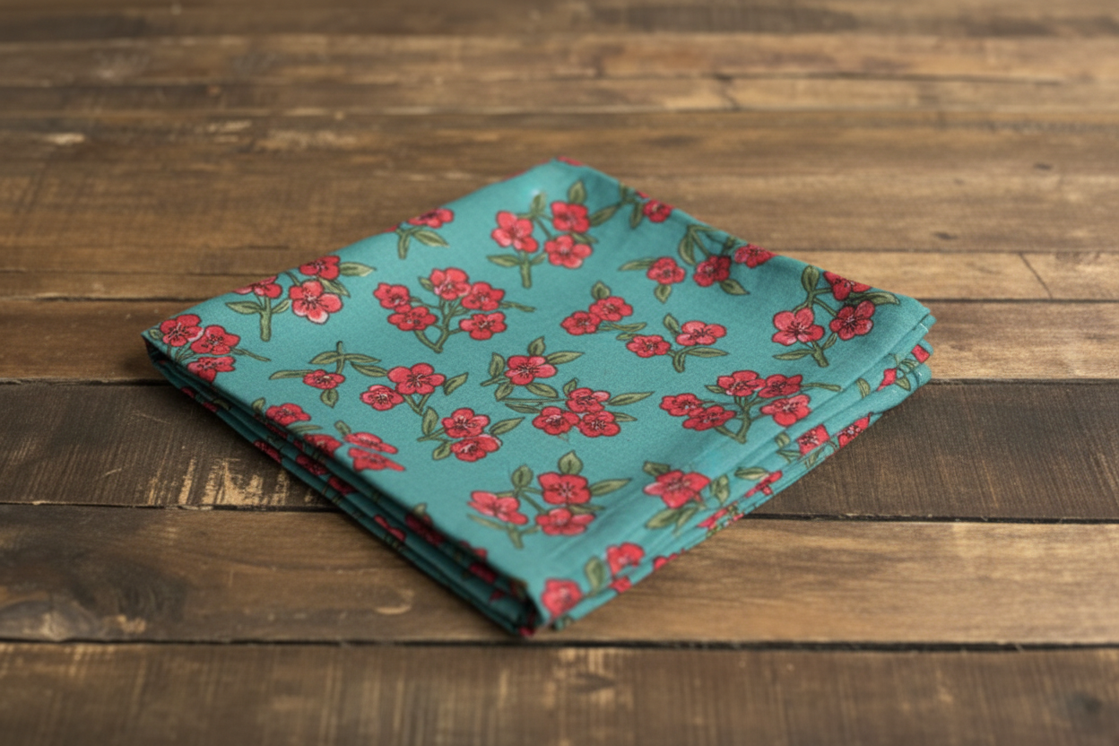 Teal Cherry Blossom