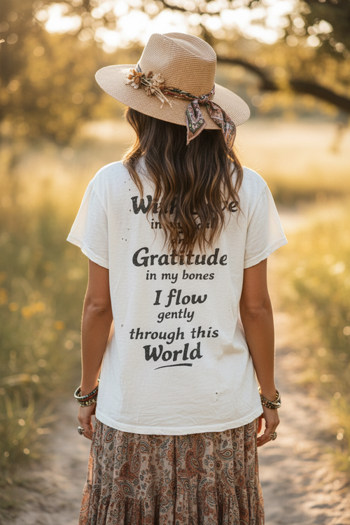Worn and Weathered Tee - Back